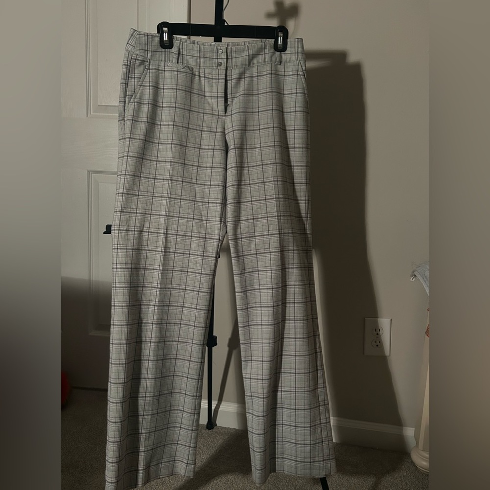Izod Plaid WMNS Dress Pant